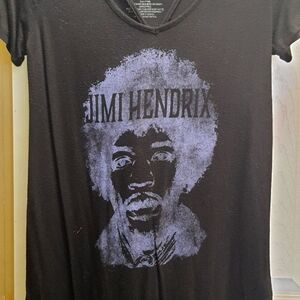 Jimi Hendrix deep V shirt unisex